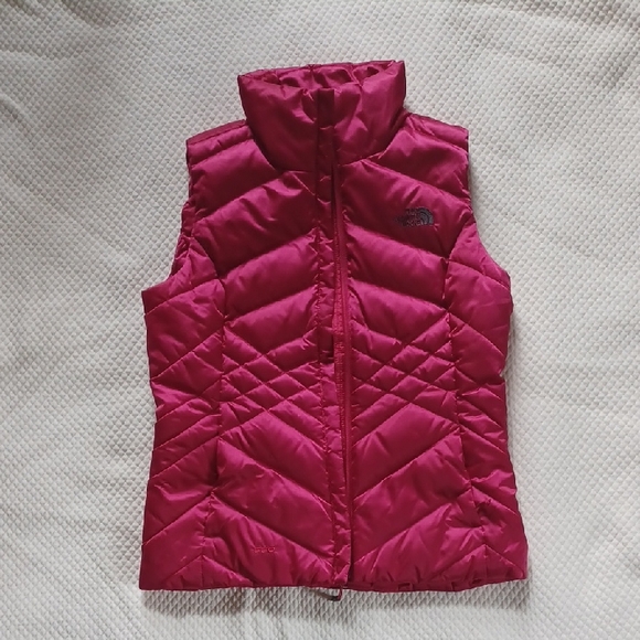 The North Face Jackets & Blazers - The North Face Hot Pink 550 Puffer Vest